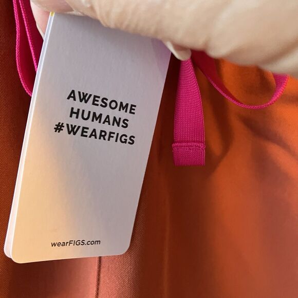 NWT Spiced Orange Figs Woman’s XXSP Jogger Scrub Pants Technical Collection - Picture 6 of 14